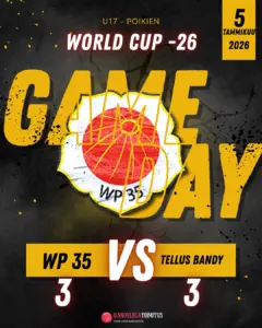 WP 35 käänsi tasaisen kamppailun tasuriin