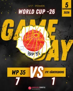 WP 35 taipui vahvemman edessä