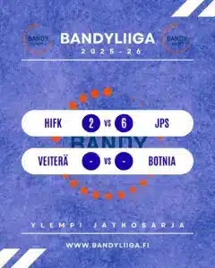 Ylemmän jatkosarjan tulokset