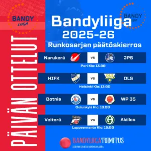 Runkosarjan viimeiset ottelut