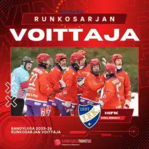 HIFK Bandyliigan runkosarjan ykkönen