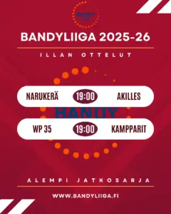 Tänään on paljon pelissä