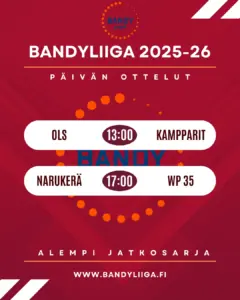 Alempi jatkosarja tänään