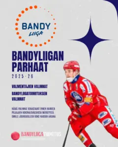 Miesten ja naisten Bandyliigan parhaat palkittiin
