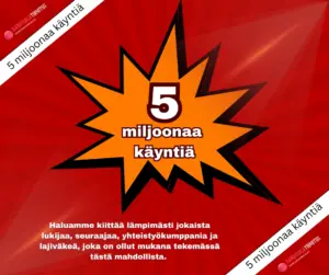 Bandyliigan sivuilla yli 5 miljoonaa käyntiä