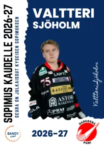 SJÖHOLM JATKAA PORISSA