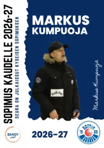 Markus Kumpuoja jatkaa Botnian peräsimessä