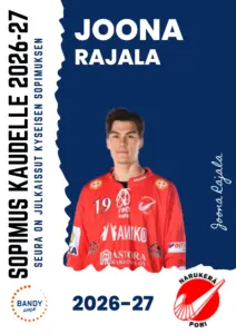 Joona Rajala palaa Poriin