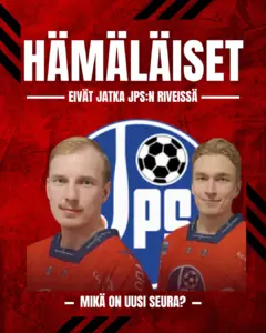 Mestarijoukkue JPS rajussa muutoksessa