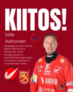 Kiitos Ville Aaltonen