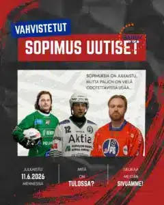 Bandyliigan siirtomarkkinat käynnissä