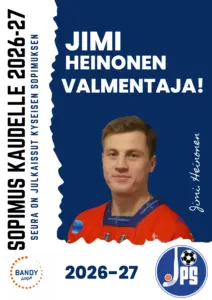 Jimi Heinonen JPS:n uudeksi päävalmentajaksi