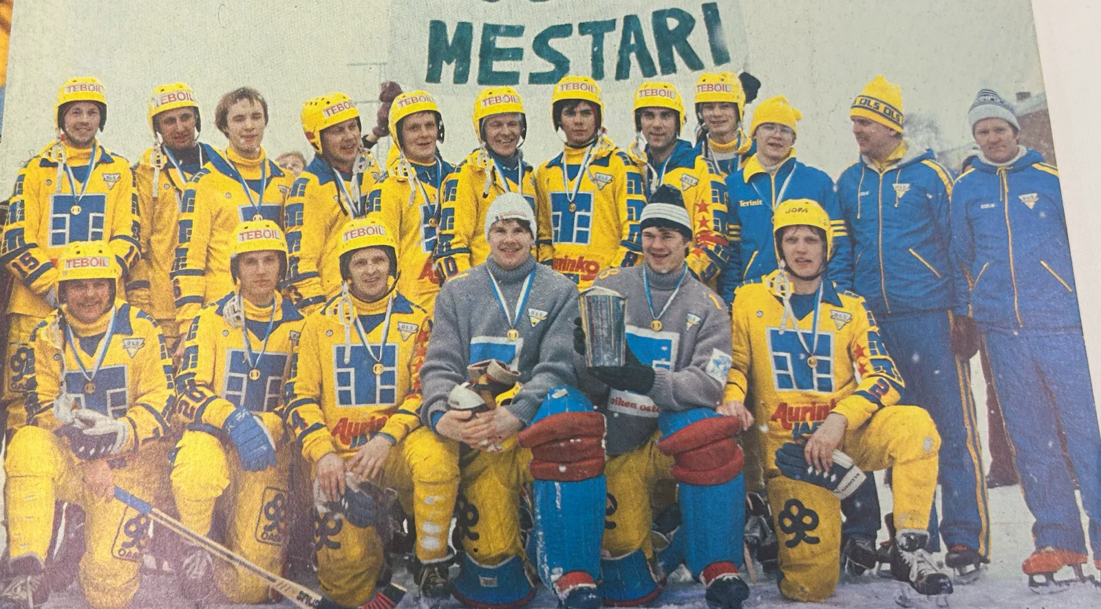 Oulun Luistinseura joukkuekuva