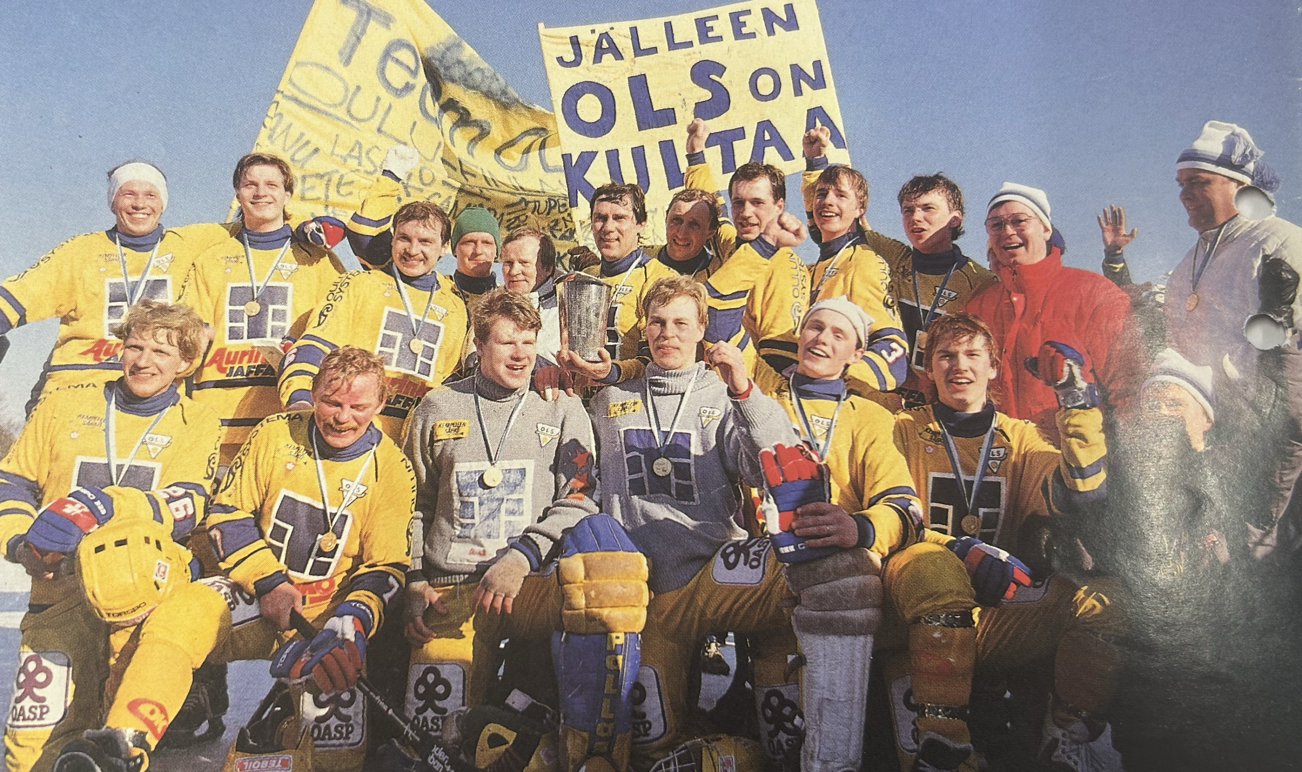 Oulun Luistinseura joukkuekuva